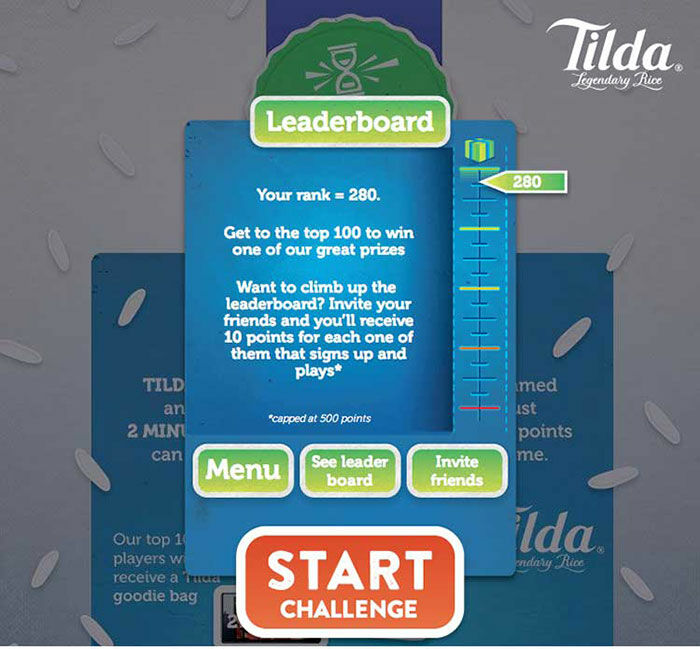 Client Spotlight Tilda Facebook Game Leaderboard 