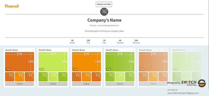 Pinterest Size Guide