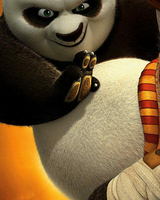Kung fu panda kick image