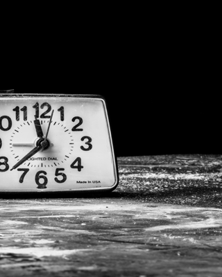 Clock. Make time for time.