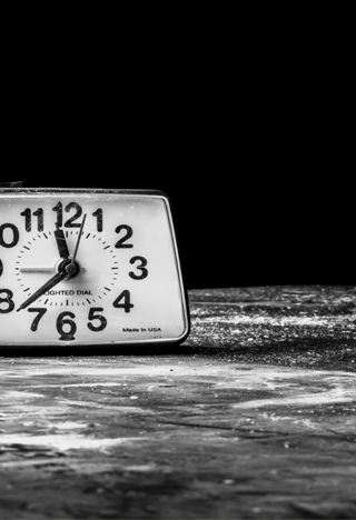 Clock. Make time for time.