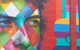 Bob Dylan Mural