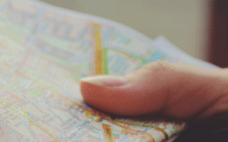 Cost effective travel guide medium