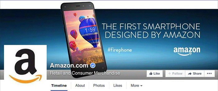 Facebook Page Amazon