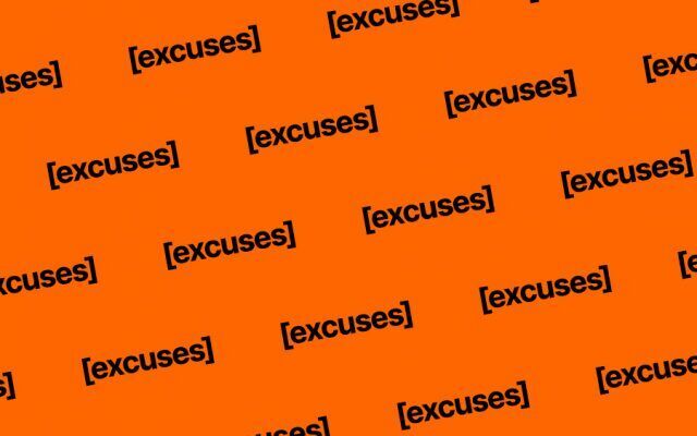 My brand is too [excuse] to innovate.